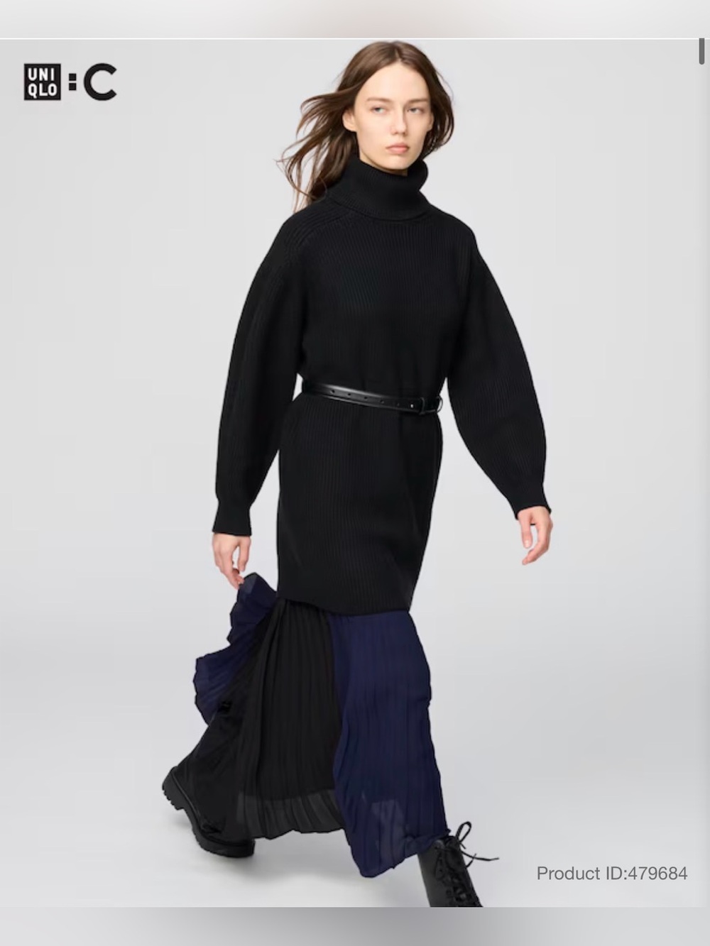 Uniqlo C Knitted Mini Dress